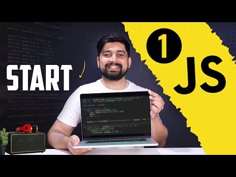 Chai aur javascript: Your Complete Guide to Modern JavaScript