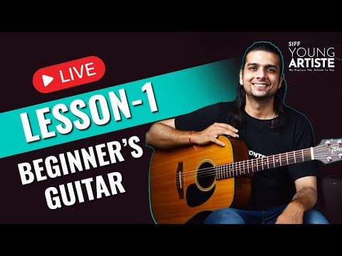Beginner's Guitar Journey: From Basics to Chords