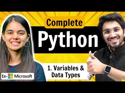 Python Full Course: From Fundamentals to OOP